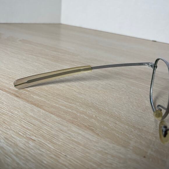 Randolph Engineering Aviator Sunglasses 5 1/2 Matte Chrome Frames Only - Picture 6 of 12